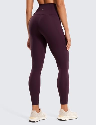 CRZ YOGA Womens Butterluxe Workout Leggings 25 Inches - High Waisted Gym Yoga Pants with Pockets Buttery Soft - Image 2