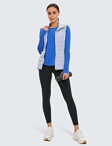 CRZ YOGA Womens Butterluxe Workout Leggings 25 Inches - High Waisted Gym Yoga Pants with Pockets Buttery Soft - Image 3