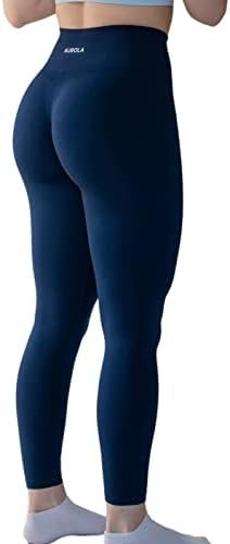 AUROLA Workout Leggings for Women Seamless Scrunch Tights Tummy Control Gym Fitness Girl Sport Active Yoga Pants - Image 8