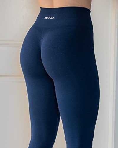 AUROLA Workout Leggings for Women Seamless Scrunch Tights Tummy Control Gym Fitness Girl Sport Active Yoga Pants - Image 7