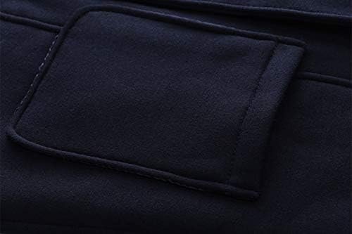 JiangWu Womens Fashion Horn Button Fleece Thicken Coat with Hood Winter Warm Jacket - Image 5