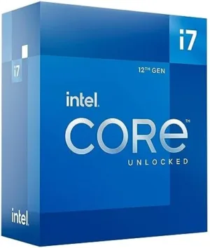 Intel Core i7-12700K Gaming Desktop Processor with Integrated Graphics and 12 (8P+4E) Cores up to 5.0 GHz Unlocked LGA1700 600 Series Chipset 125W