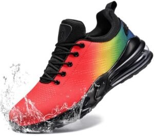 LARNMERN Mens Non Slip Work Shoes Slip On Water Resistant Walking Sneakers Zapatos Trabajo Waterproof Food Service Chef Kitchen