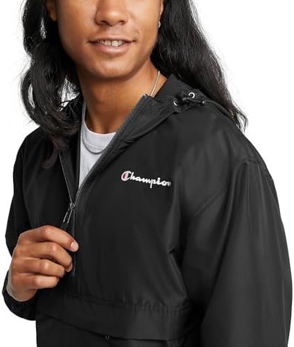 Champion Men's Jacket, Stadium Packable Wind and Water Resistant Jacket (Reg. Or Big & Tall) - Image 4