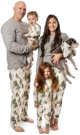 Burt's Bees Baby Halloween & Christmas Pajamas - Family Matching Organic Cotton PJs for Toddlers, Kids, and Adults