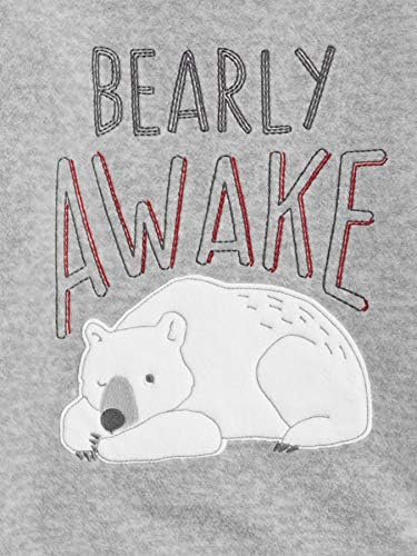 Simple Joys by Carter's Boys and Toddlers' 4-Piece Pajama Set (Cotton Top & Fleece Bottom) - Image 3