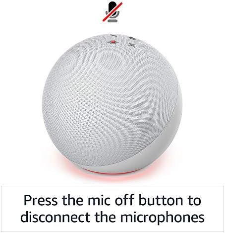 Amazon Echo (newest model), Alexa speaker with premium sound, Ideal for large bedrooms, living rooms and kitchens, Glacier White - Image 7