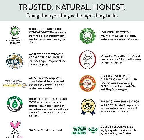 HonestBaby Family Matching Holiday Pajamas Organic Cotton for Men, Women, Kids, Toddlers, Baby Boys, Girls, Unisex Pets - Image 9