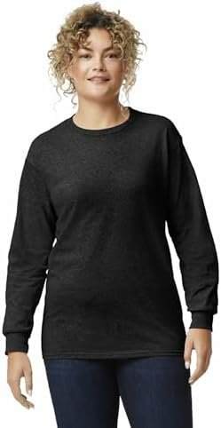 Gildan Unisex Adult Ultra Cotton Long Sleeve T-Shirt, Style G2400, Multipack - Image 2