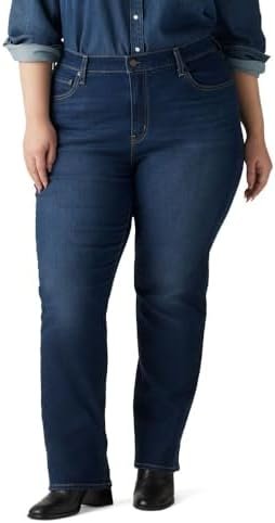 Levi's Women's 724 High Rise Straight Jeans (Also Available in Plus)