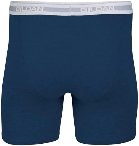 Gildan Mens Underwear Boxer Briefs, Multipack - Image 5