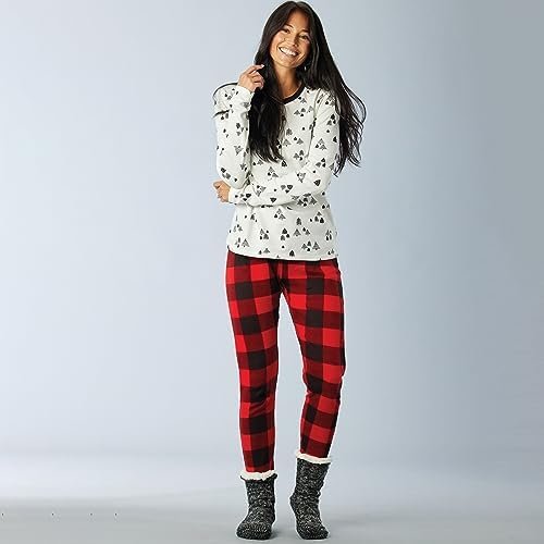 HonestBaby Family Matching Holiday Pajamas Organic Cotton for Men, Women, Kids, Toddlers, Baby Boys, Girls, Unisex Pets - Image 8