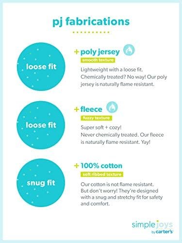 Simple Joys by Carter's Kids' Holiday Loose-fit Flame Resistant Fleece Footed Pajamas - Image 6