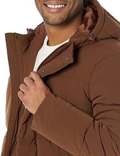 Amazon Essentials Men's Mid-Length Hooded Puffer Coat (Available in Big & Tall) - Image 3