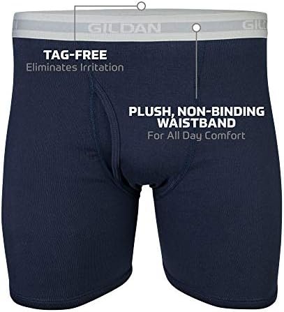 Gildan Mens Underwear Boxer Briefs, Multipack - Image 2