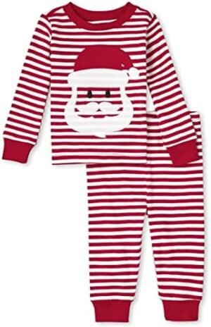 The Children's Place Baby and Kids', Sibling Matching, Holiday Pajama Sets, Cotton