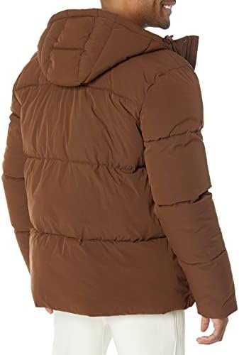 Amazon Essentials Men's Mid-Length Hooded Puffer Coat (Available in Big & Tall) - Image 2