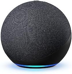 Amazon Echo (newest model), Alexa speaker with premium sound, Ideal for large bedrooms, living rooms and kitchens, Charcoal - Image 2