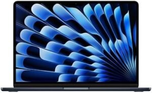 Apple 2024 MacBook Air 13-inch Laptop with M3 chip: Built for Apple Intelligence, 13.6-inch Liquid Retina Display, 16GB Unified Memory, 256GB SSD Storage, Backlit Keyboard, Touch ID; Midnight