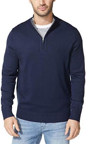 Nautica Men's Quarter-Zip Sweater