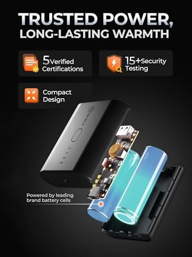 ORORO Women's Lightweight Heated Vest with Battery Pack - Image 3