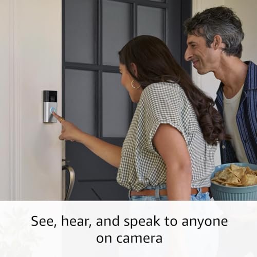 All-new Ring Battery Doorbell with Ring Indoor Cam 2nd Gen (White) - Image 5