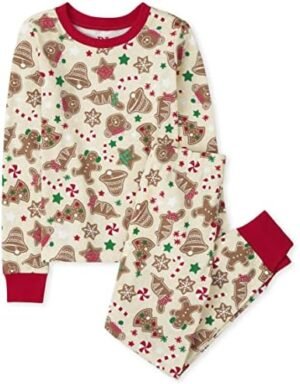 The Children's Place Baby and Kids', Sibling Matching, Holiday Pajama Sets, Cotton