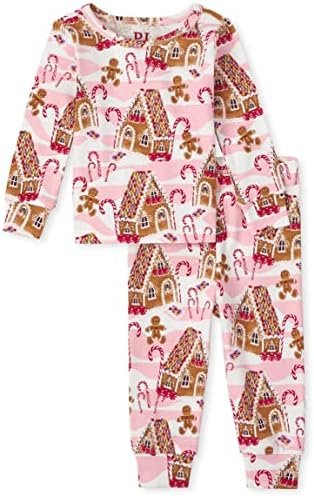 The Children's Place Baby and Kids', Sibling Matching, Holiday Pajama Sets, Cotton