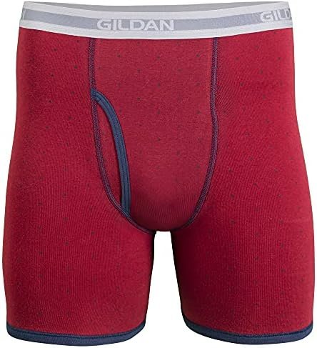 Gildan Mens Underwear Boxer Briefs, Multipack - Image 4