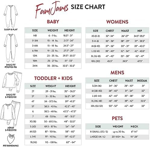 HonestBaby Family Matching Holiday Pajamas Organic Cotton for Men, Women, Kids, Toddlers, Baby Boys, Girls, Unisex Pets - Image 5