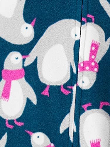 Simple Joys by Carter's Kids' Holiday Loose-fit Flame Resistant Fleece Footed Pajamas - Image 3