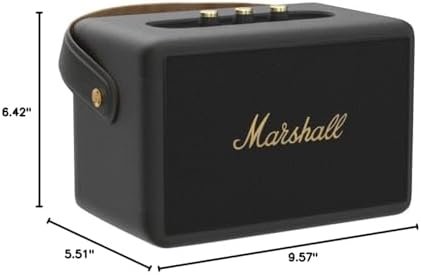 Marshall Kilburn II Bluetooth Portable Speaker, Black & Brass - Image 7