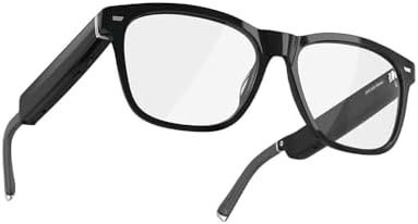 Amazon Echo Frames (3rd Gen) | Smart glasses with Alexa | Square frames in Classic Black with blue light filtering lenses - Image 7