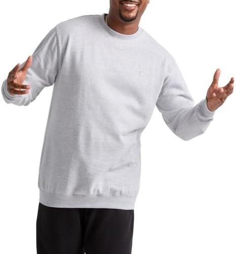 Champion Men's Crewneck, Powerblend Fleece Sweatshirt, Crewneck Sweatshirts (Reg. Or Big & Tall) - Image 4