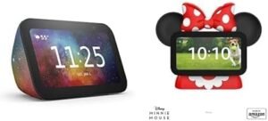 Echo Show 5 Kids Bundle: Includes Echo Show 5 (3rd Gen, 2023 release) Kids | Galaxy & Made for Amazon Disney Minnie Mouse Stand