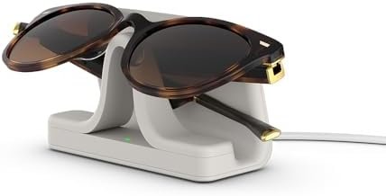 Amazon Echo Frames (3rd Gen) | Smart glasses with Alexa | Cat Eye frames in Brown Tortoise with gradient sunglass lenses - Image 3