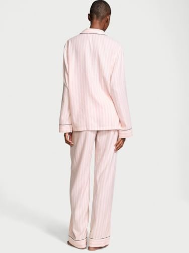 Victoria's Secret Flannel Pajama Set, Long Sleeve Button Down Shirt & Pants Set, Sleepwear for Women (XS-XXL) - Image 2