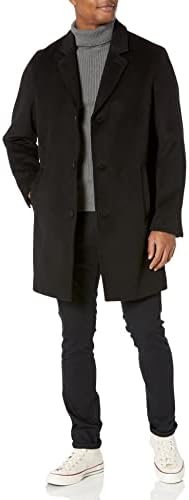 Cole Haan mens Wool Plus Topper Button Front Coat