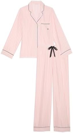 Victoria's Secret Flannel Pajama Set, Long Sleeve Button Down Shirt & Pants Set, Sleepwear for Women (XS-XXL) - Image 3