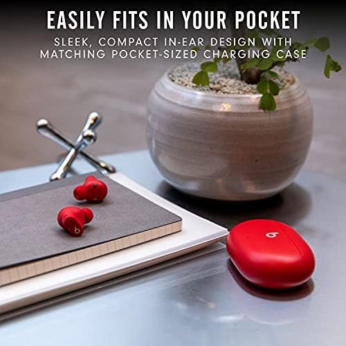 Beats Studio Buds - True Wireless Noise Cancelling Earbuds - Compatible with Apple & Android, Built-in Microphone, IPX4 Rating, Sweat Resistant Earphones, Class 1 Bluetooth Headphones - Red - Image 7