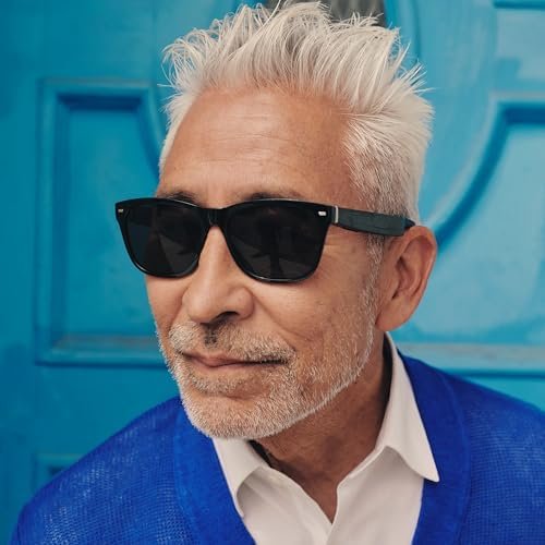 Amazon Echo Frames (3rd Gen) | Smart glasses with Alexa | Square frames in Classic Black with polarized sunglass lenses - Image 4