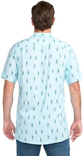 Tipsy Elves Men's Short Sleeve Holiday Button Down Shirts - Funny Christmas & Hanukkah Hawaiian Shirts for Men - Image 3