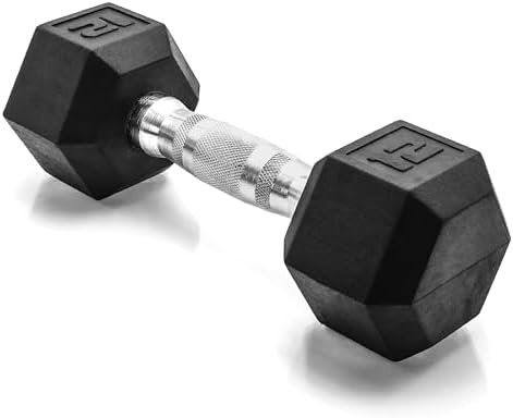 CAP Barbell Coated Hex Dumbbell Weight | Multiple Options
