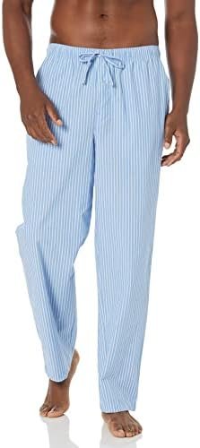 Amazon Essentials Men's Straight-Fit Woven Pajama Pant