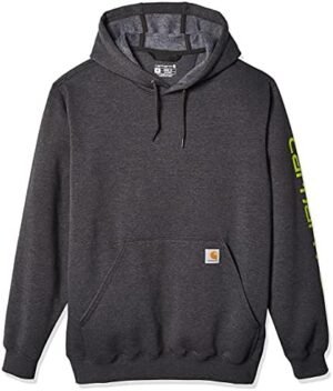 Carhartt Men's Loose Fit Midweight Logo Sleeve Graphic Sweatshirt