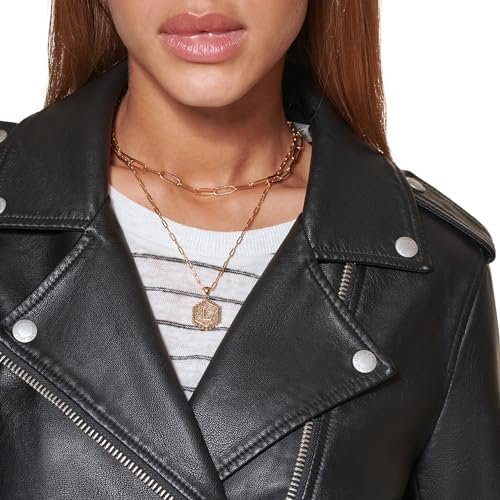 Levi's Women's Belted Faux Leather Moto Jacket (Regular & Plus Size) - Image 5