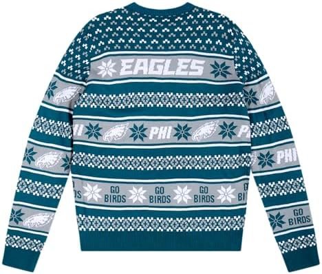 FOCO NFL Team Big Logo Ugly Sweater