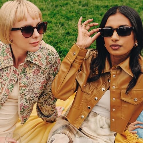 Amazon Echo Frames (3rd Gen) | Smart glasses with Alexa | Cat Eye frames in Brown Tortoise with gradient sunglass lenses - Image 4