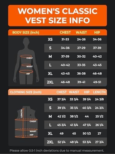 ORORO Women's Lightweight Heated Vest with Battery Pack - Image 7