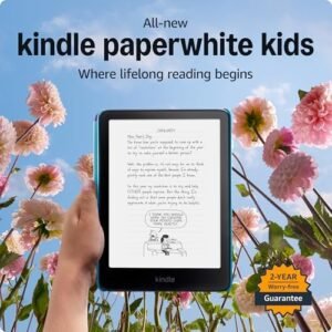 Kindle Paperwhite Kids Essentials Bundle including All-new Kindle Paperwhite Kids (16GB) - The Diary of a Wimpy Kid and Power Adapter